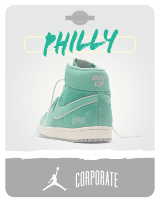 CORPORATE X JORDAN AIR SHIP PE SP "LIGHT MENTA"