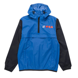 K-WAY HALF ZIP JACKET - BLUE / BLACK