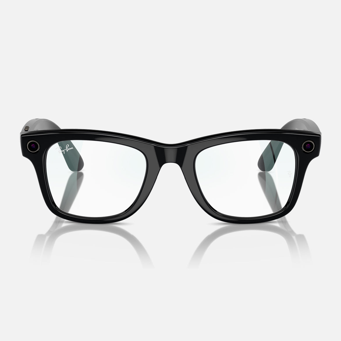 WAYFARER META CLEAR - BLACK / CLEAR