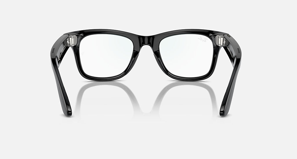 WAYFARER META CLEAR - BLACK / CLEAR