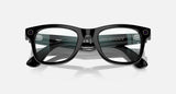 WAYFARER META CLEAR - BLACK / CLEAR