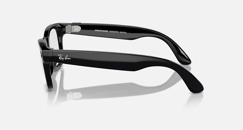 WAYFARER META CLEAR - BLACK / CLEAR