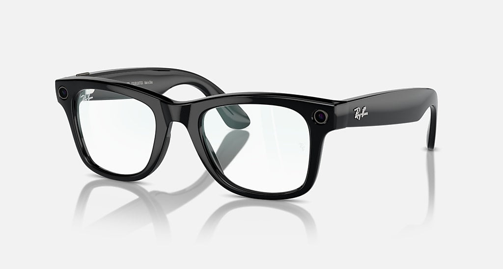 WAYFARER META CLEAR - BLACK / CLEAR