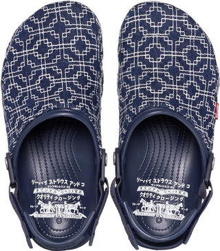 LEVI'S X CROCS ALL TERRAIN CLOG "NAVY"