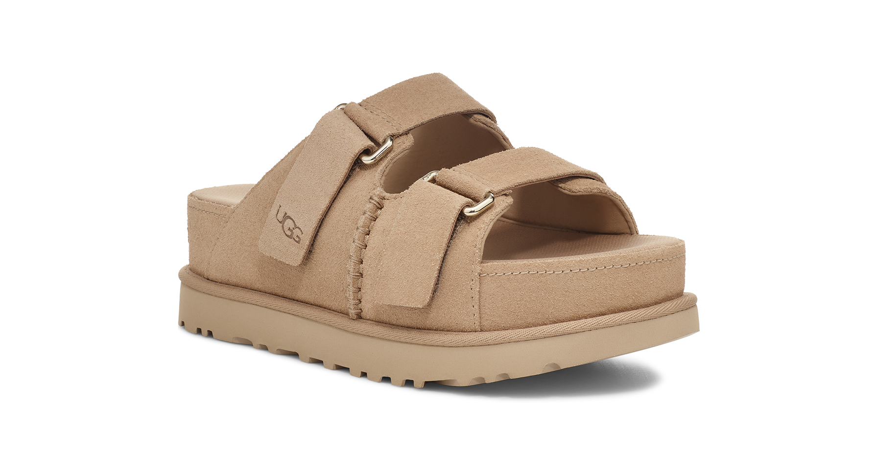 WMNS GOLDENSTAR HI SLIDE - SAND