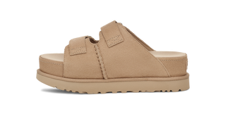 WMNS GOLDENSTAR HI SLIDE - SAND