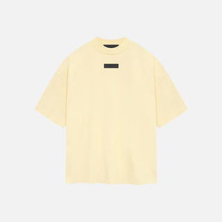 ESSENTIALS CREWNECK T-SHIRT - GARDEN YELLOW