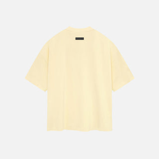 ESSENTIALS CREWNECK T-SHIRT - GARDEN YELLOW