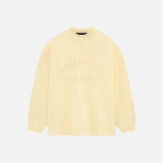 ESSENTIALS LONGSLEEVE T-SHIRT - GARDEN YELLOW