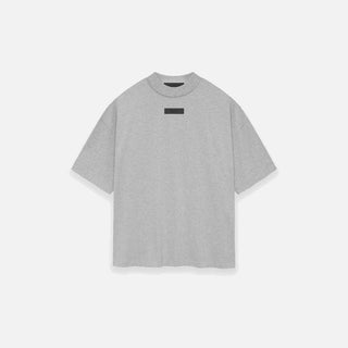 CREWNECK T-SHIRT - LIGHT HEATHER GREY