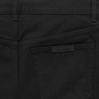 ESSENTIALS 5 PACKET JEAN - JET BLACK