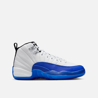 AIR JORDAN 12 RETRO "WHITE / GAME ROYAL" (GS)