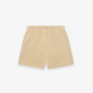 ESSENTIALS SWEATSHORT - GOLD HEATHER