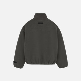 ESSENTIALS HALFZIP MOCKNECK - INK