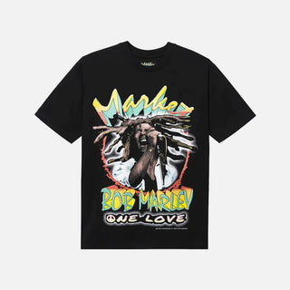 BOB MARLEY ONE LOVE T-SHIRT - BLACK