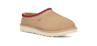 WMNS TASMAN SLIPPER - SAND / DARK CHERRY