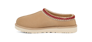 WMNS TASMAN SLIPPER - SAND / DARK CHERRY