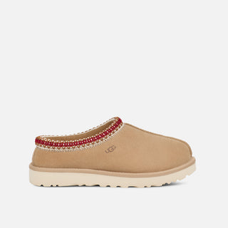 WMNS TASMAN SLIPPER - SAND / DARK CHERRY