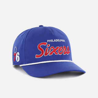 PHILADELPHIA 76ERS ROPE HAT - ROYAL