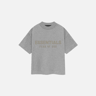 KIDS CREWNECK T-SHIRT - OATMEAL