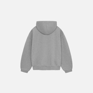 KIDS HOODIE - DARK HEATHER OATMEAL