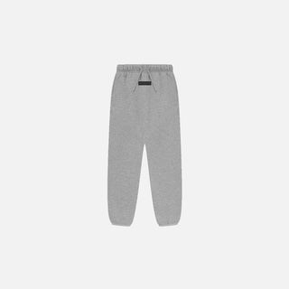 KIDS ESSENTIAL SWEATPANTS - DARK HEATHER OATMEAL