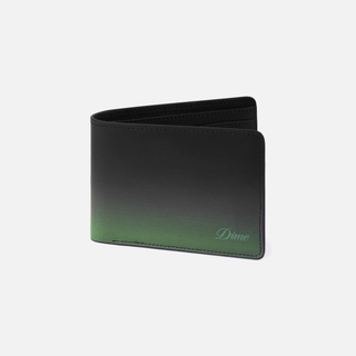 CURSIVE GRADIENT WALLET - GREEN