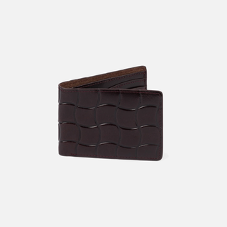 CLASSIC QUILTED WALLET - BURGUNDY