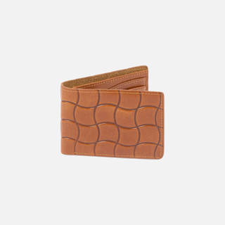 CLASSIC QUILTED WALLET - BUTTERSCOTCH