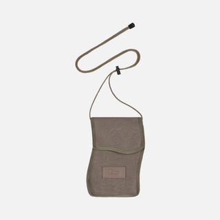 HAHA NECK POUCH - LIGHT BROWN