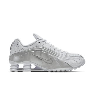 WMNS SHOX R4 "WHITE METALLIC"