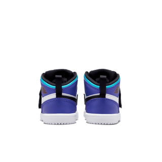 SKY JORDAN 1 (TD) - WHITE / PURPLE / BLACK