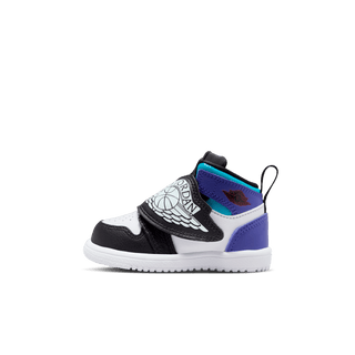 SKY JORDAN 1 (TD) - WHITE / PURPLE / BLACK