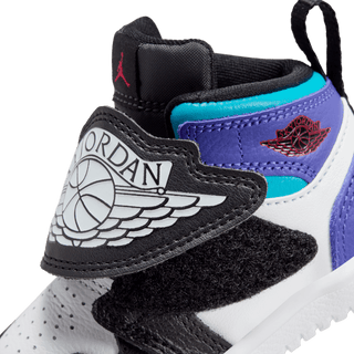 SKY JORDAN 1 (TD) - WHITE / PURPLE / BLACK