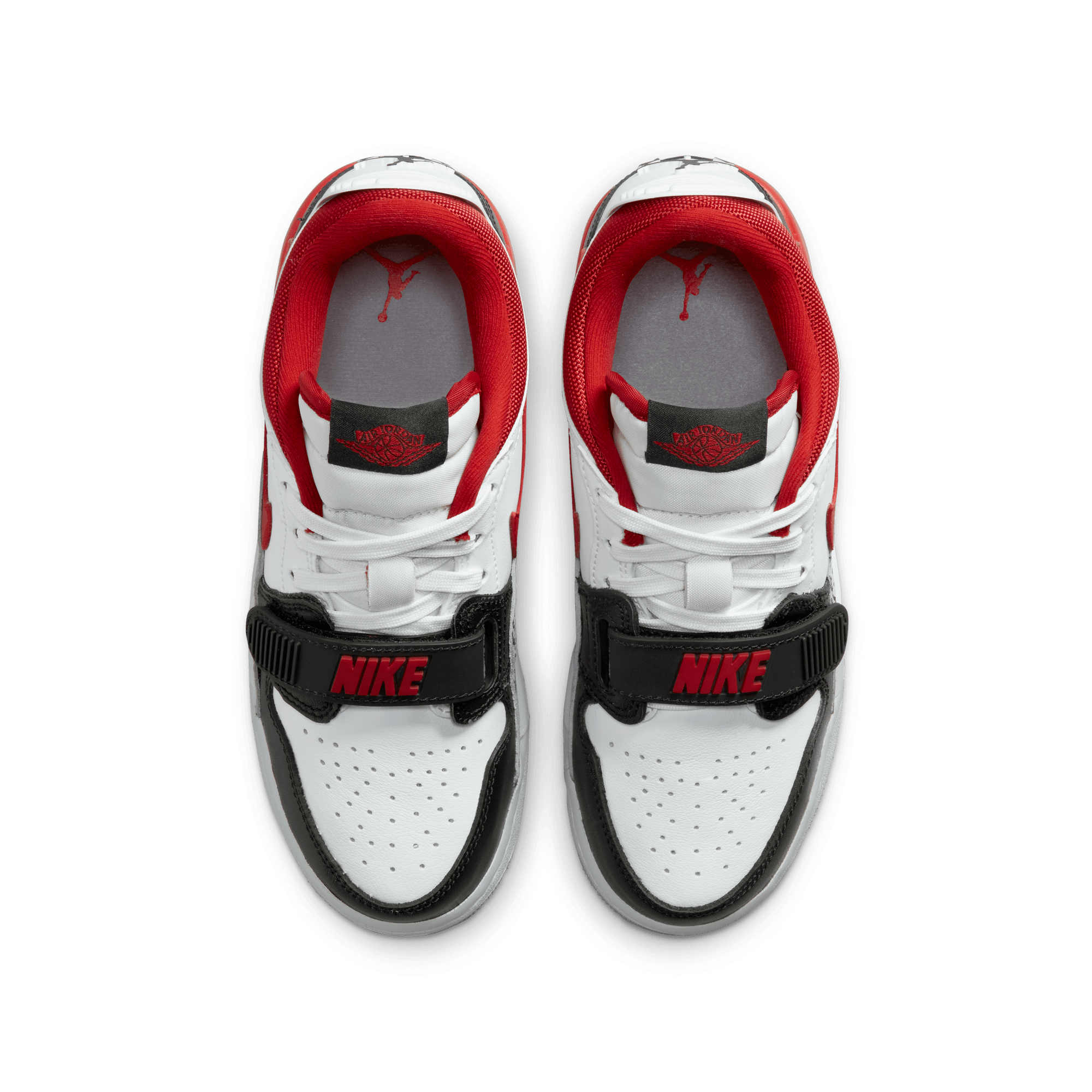  Big Kid's Jordan Air Legacy 312 Low White/Fire Red-Wolf Grey  (CD9054 160) - 5