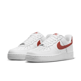 WMNS AIR FORCE 1 `07 - WHITE / RUGGED ORANGE