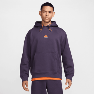 NIKE ACG THERMA-FIT FLEECE HOODIE- DARK RAISIN