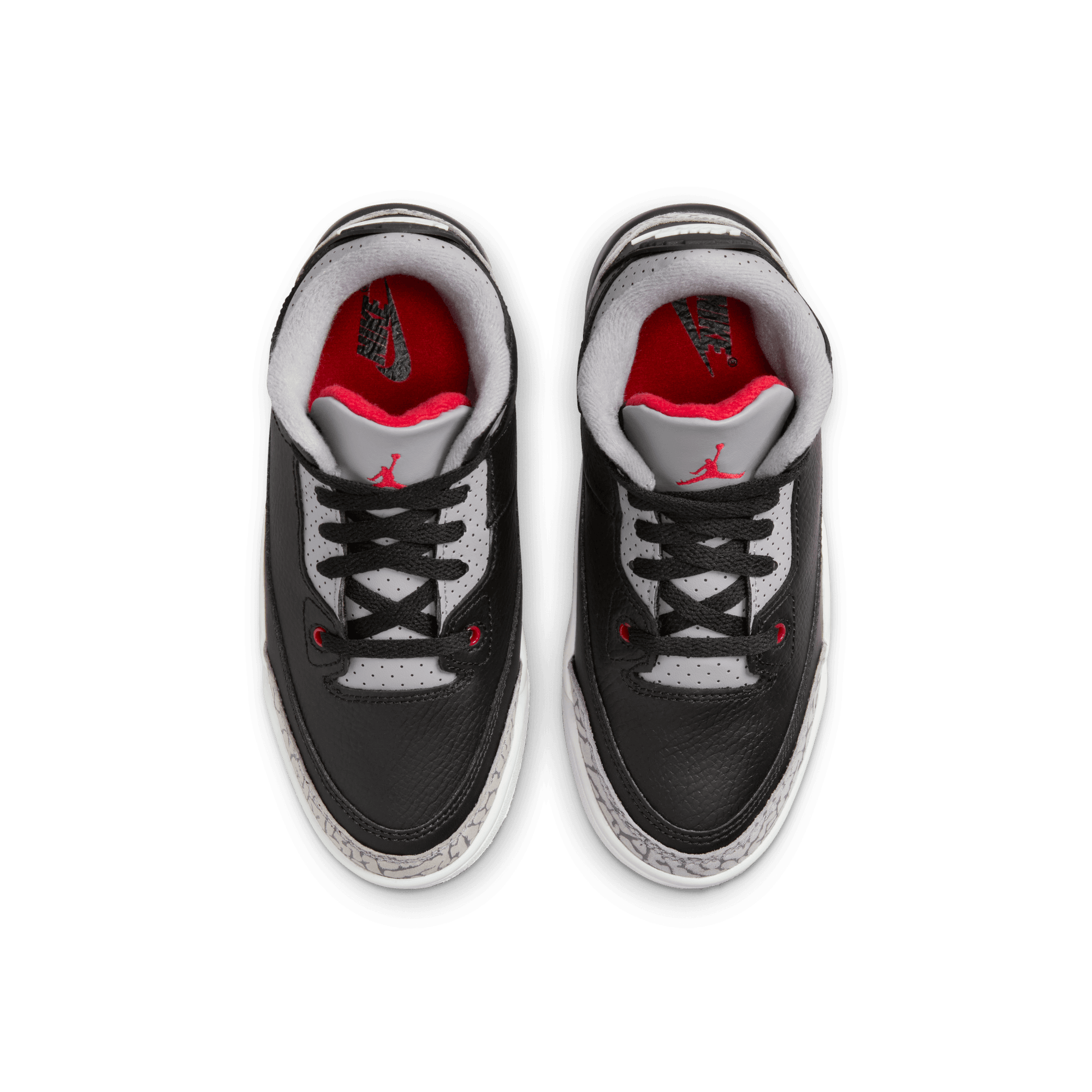 AIR JORDAN 3 RETRO (PS) "BLACK CEMENT"