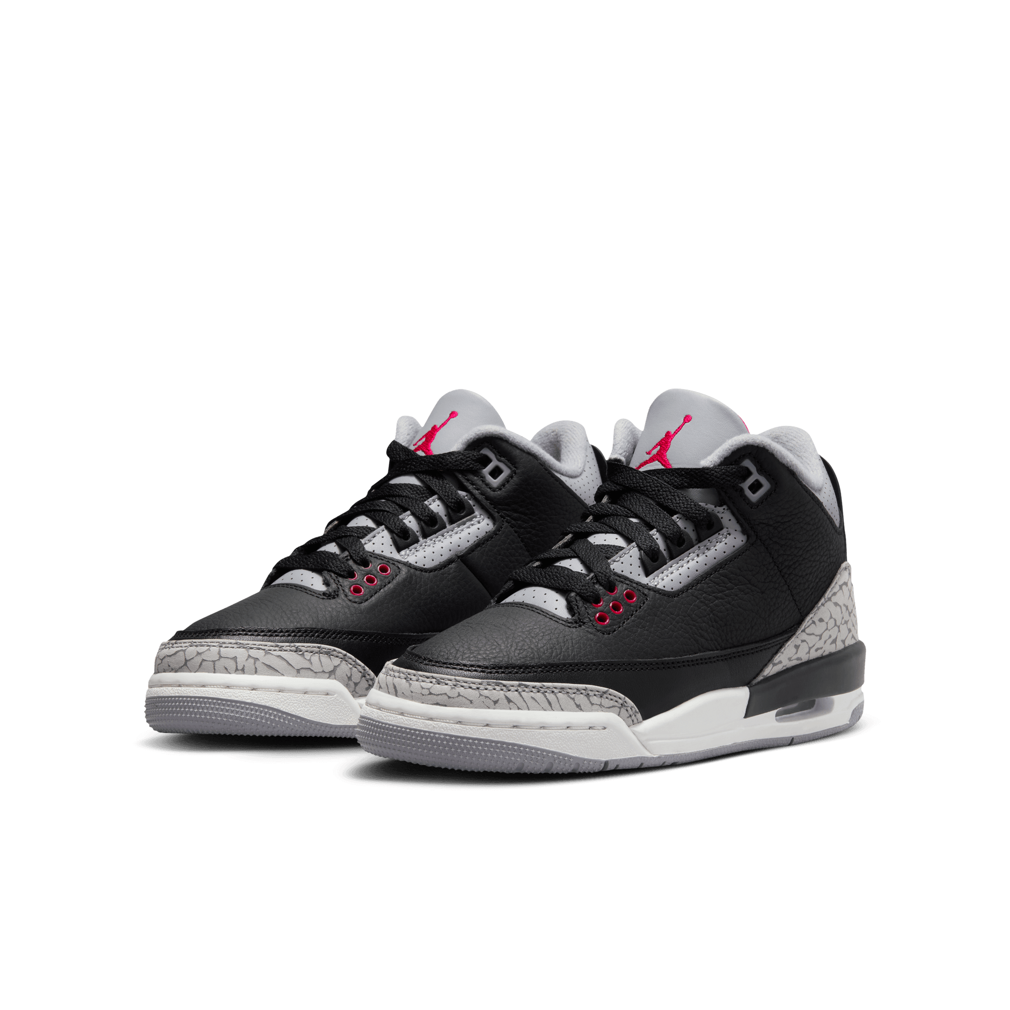 AIR JORDAN 3 RETRO (GS) "BLACK CEMENT"