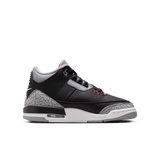 AIR JORDAN 3 RETRO (GS) "BLACK CEMENT"