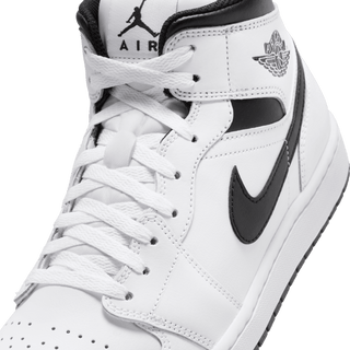 AIR JORDAN 1 MID - WHITE / BLACK