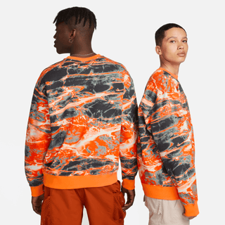 NIKE ACG FLEECE ALLOVER PRINT CREW