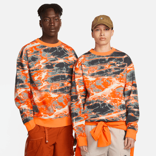 NIKE ACG FLEECE ALLOVER PRINT CREW