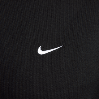 NIKE SOLO SWOOSH FLEECE CREW- BLACK