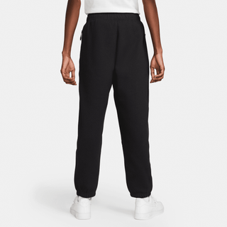 NIKE SOLO SWOOSH FLEECE PANTS- BLACK