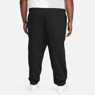 NIKE SOLO SWOOSH FLEECE PANTS- BLACK