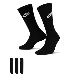 NIKE EVERYDAY ESSENTIAL 3PACK SOCKS - BLACK