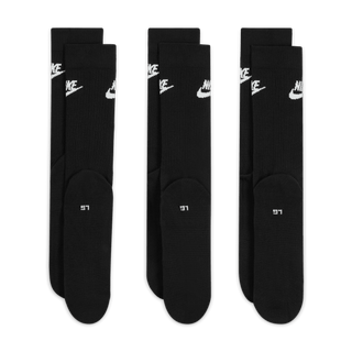 NIKE EVERYDAY ESSENTIAL 3PACK SOCKS - BLACK