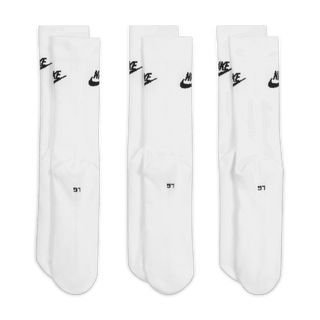 NIKE EVERYDAY ESSENTIAL 3PACK SOCKS - WHITE