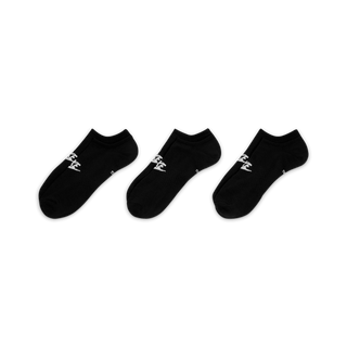 NIKE EVERYDAY ESSENTIAL NO SHOW 3PACK SOCKS - BLACK